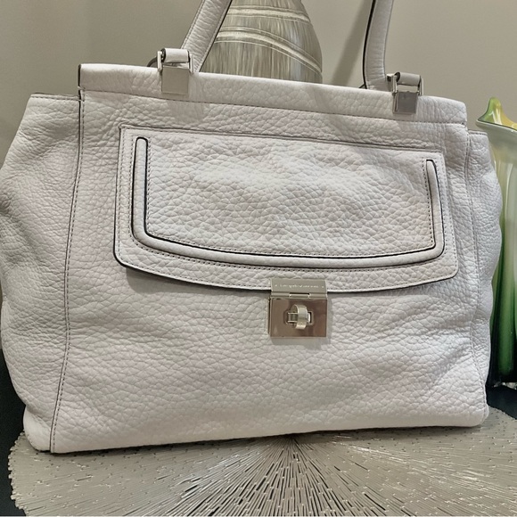 Kate Spade EUC New York Everett Way Pebbled Leather Tote Shoulder HandBag - Picture 3 of 9